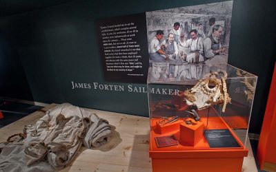 James Forten Sailmaker exhibit at The Independence Seaport Museum