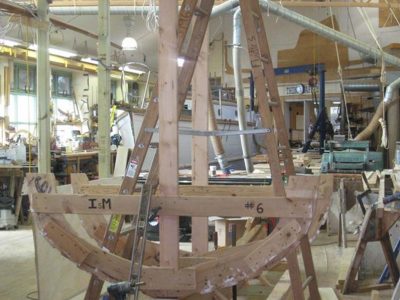 Shipbuilder shop interior at The Independence Seaport Museum